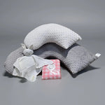 Luna Lullaby Summer Fun Baby Bundle Grey Dot And Ivory Dot Collection - Everetts Place Boutique - 