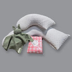 Luna Lullaby Summer Fun Baby Bundle Ivory Dot On The Go Comfort Kit - Everetts Place Boutique - 