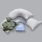 Luna Lullaby Summer Fun Baby Bundle Ivory Dot On The Go Comfort Kit - Everetts Place Boutique - 