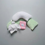 Luna Lullaby Summer Fun Baby Bundle Sage Dot and Ivory Dot Set Deluxe - Everetts Place Boutique - 