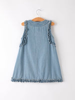 Rylee Faith Designs Summer Girls Sleeveless Ruffle DressEveretts Place
