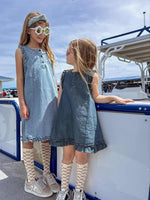 Rylee Faith Designs Summer Girls Sleeveless Ruffle DressEveretts Place