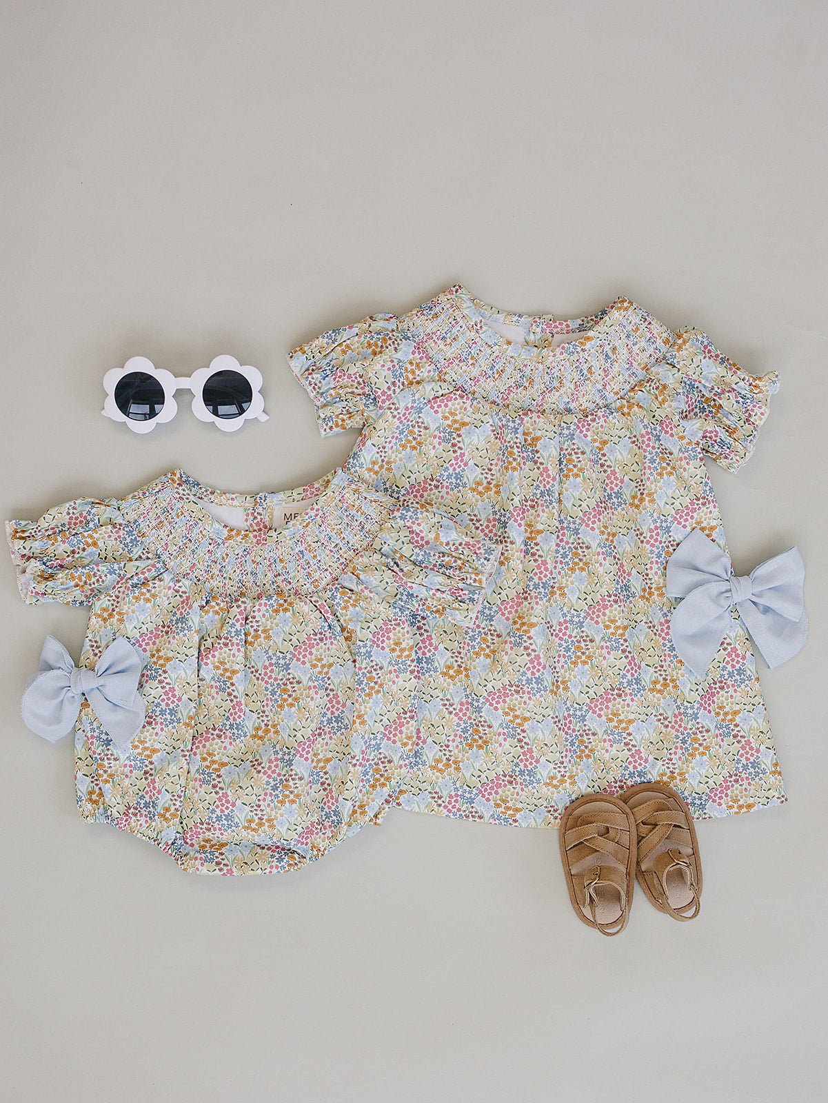 Mebie Baby Summer Meadow Dress - 