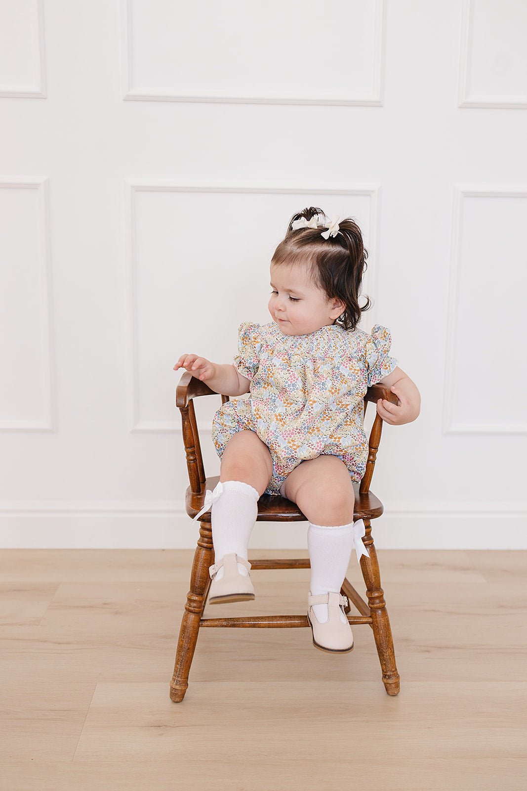 Mebie Baby Summer Meadow Romper - 