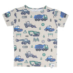 Sweet Bamboo Comfortable Trucks Diggers Construction Pajama Set for Boys Summer - Apparel & Accessories > Clothing > Sleepwear & Loungewear > Pajamas Summer Pajama