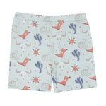 Bulls Boots Lasso Western Summer Pajama Set for Kids Sweet Bamboo