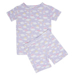 Sweet Bamboo Lavender Pajama Set with Lightweight Fabric for Kids Summer Sleep - Apparel & Accessories > Clothing > Sleepwear & Loungewear > Pajamas Summer Pajama