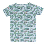 Sweet Bamboo Fun Garbage Truck Pajama Set with Lightweight Fabric for Kids Summer - Apparel & Accessories > Clothing > Sleepwear & Loungewear > Pajamas Summer Pajama