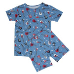 Sweet Bamboo Electric Guitars Pajama Set with Soft Fabric for Kids Summer Comfort - Apparel & Accessories > Clothing > Sleepwear & Loungewear > Pajamas Summer Pajama