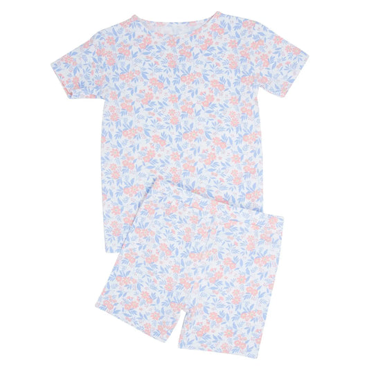 Summer Pajamas for Kids Two Piece Short Set Lightweight Silky Comfort Sweet Bamboo
