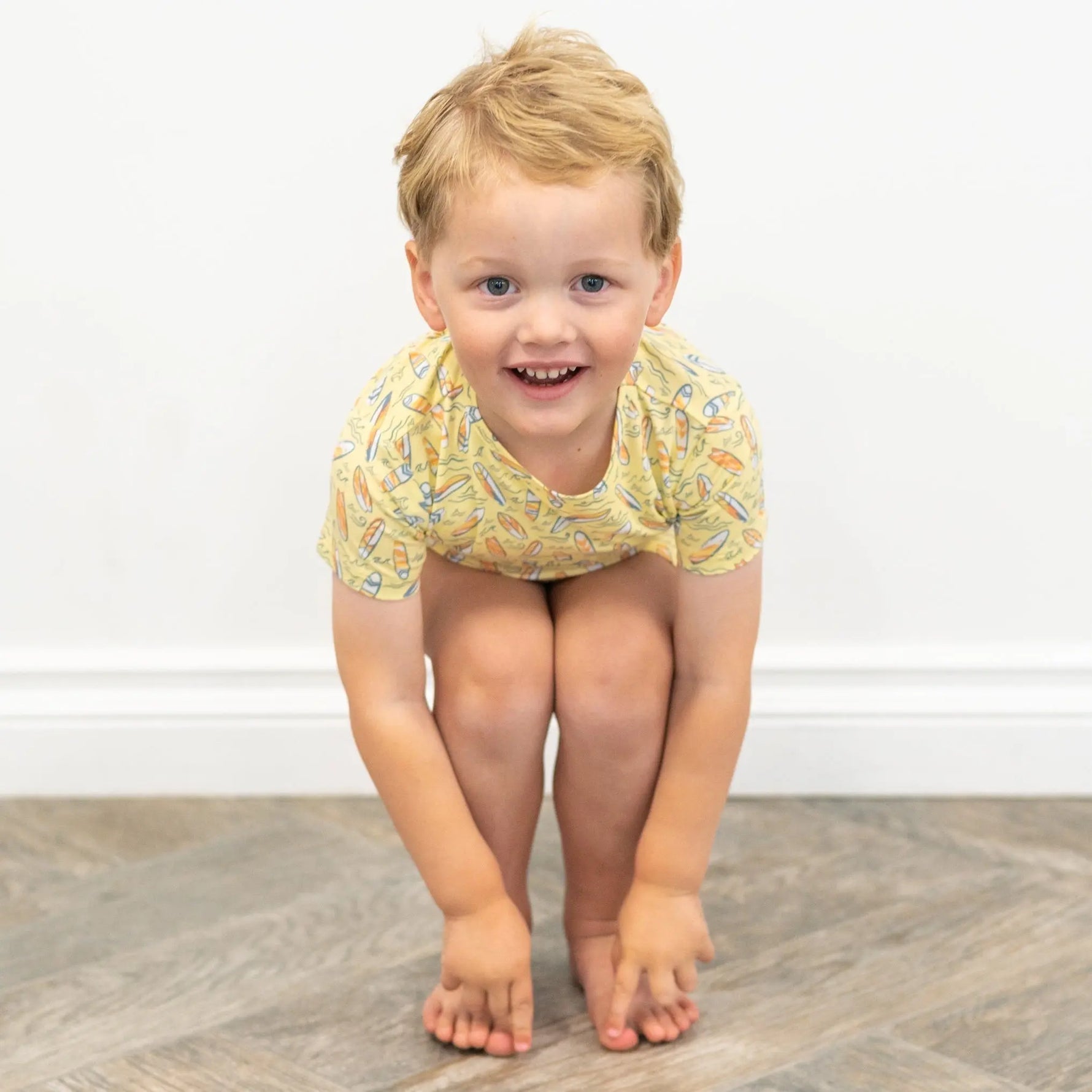 Sweet Bamboo Bamboo Surfboard Waves Pajama Set for Summer Comfort for Kids - Apparel & Accessories > Clothing > Sleepwear & Loungewear > Pajamas Summer Pajama
