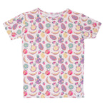 Sweet Bamboo Tropical Fruit Pajama Set for Kids with Lightweight Comfort for Summer Nights - Apparel & Accessories > Clothing > Sleepwear & Loungewear > Pajamas Summer Pajama
