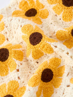 Rylee Faith Designs Summer Sunflower Baby Crochet RomperEveretts Place