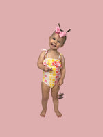 DREAM BIG LITTLE CO SUMMER SUNSET CHECKERS DREAM ONE PIECE SWIM SUITEveretts Place