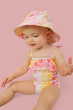 DREAM BIG LITTLE CO SUMMER SUNSET CHECKERS DREAM ONE PIECE SWIM SUITEveretts Place