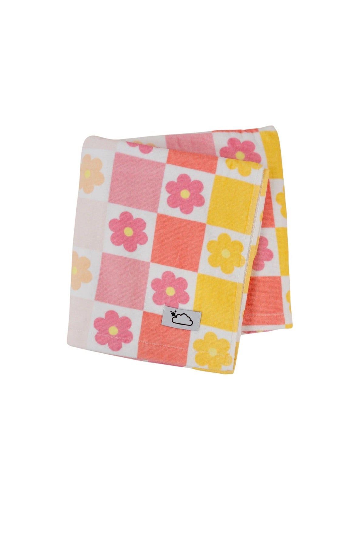 DREAM BIG LITTLE CO SUMMER SUNSET CHECKERS DREAM TOWELEveretts Place