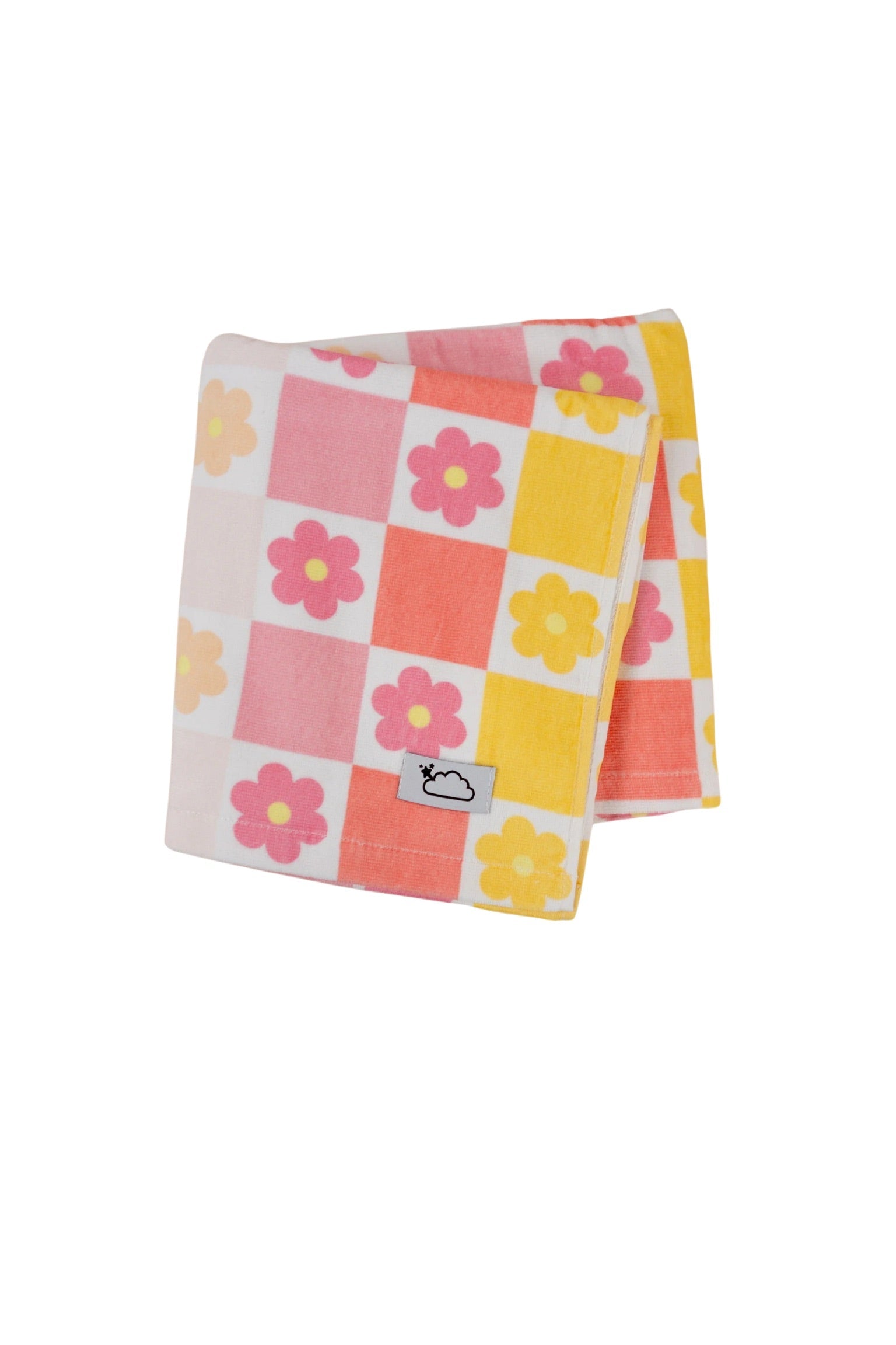 DREAM BIG LITTLE CO SUMMER SUNSET CHECKERS DREAM TOWELEveretts Place
