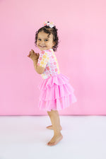 DREAM BIG LITTLE CO SUMMER SUNSET CHECKERS DREAM TUTU DRESSEveretts Place
