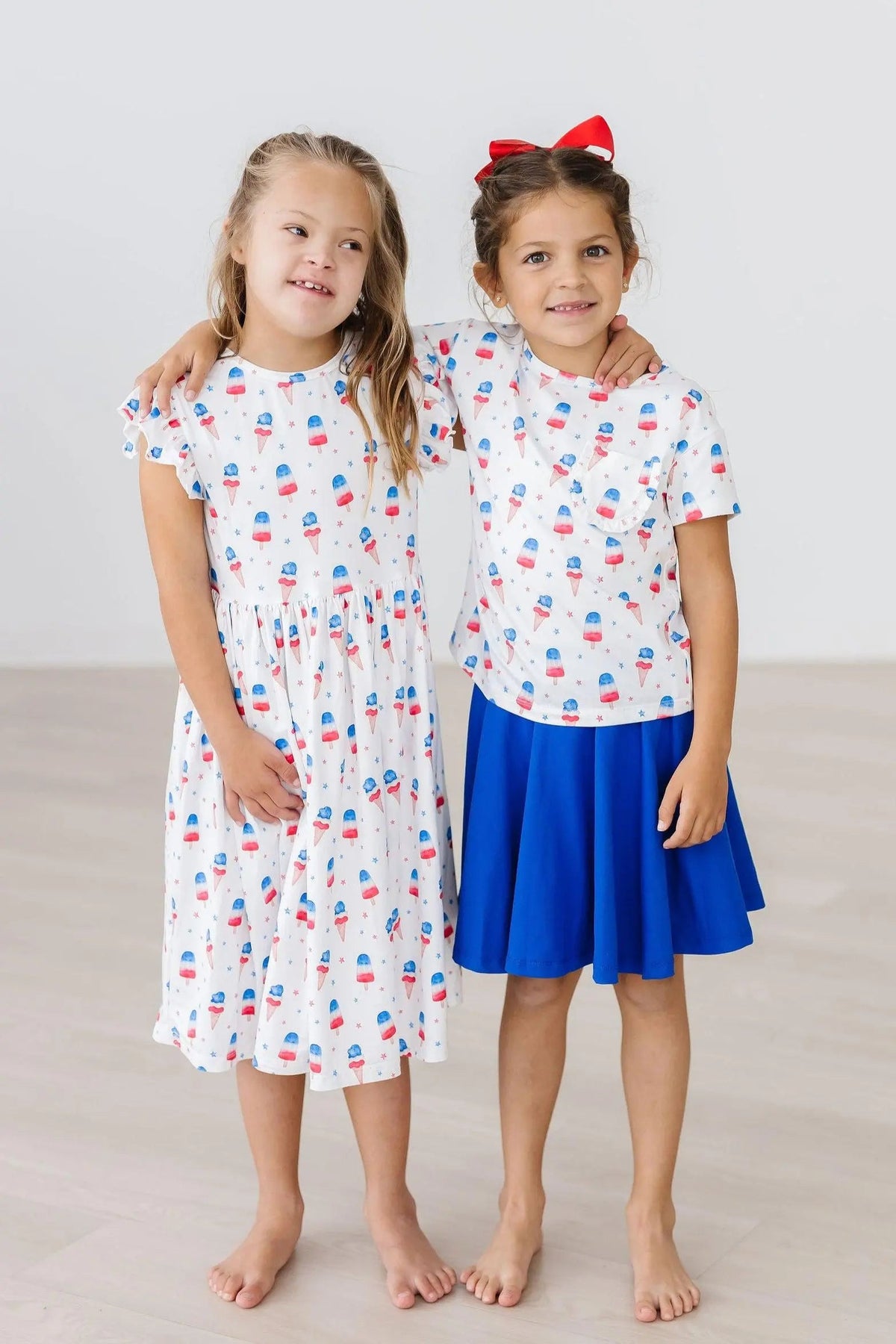 Mila & Rose ® Summer Sweets Ruffle Pocket Tee - 
