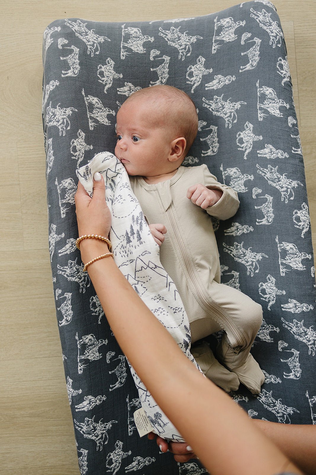 Mebie Baby Summit Muslin Burp Cloth - 