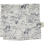 Summit Muslin Burp Cloth - Linens, Adventure, Scarf | Everetts Place
