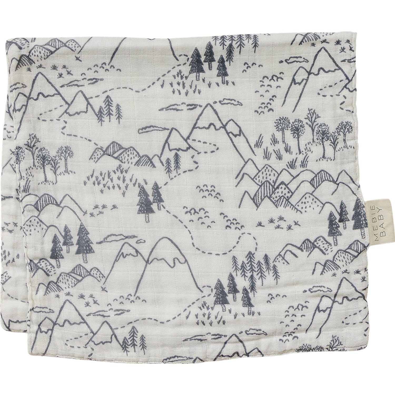 Summit Muslin Burp Cloth - Linens, Adventure, Scarf | Everetts Place