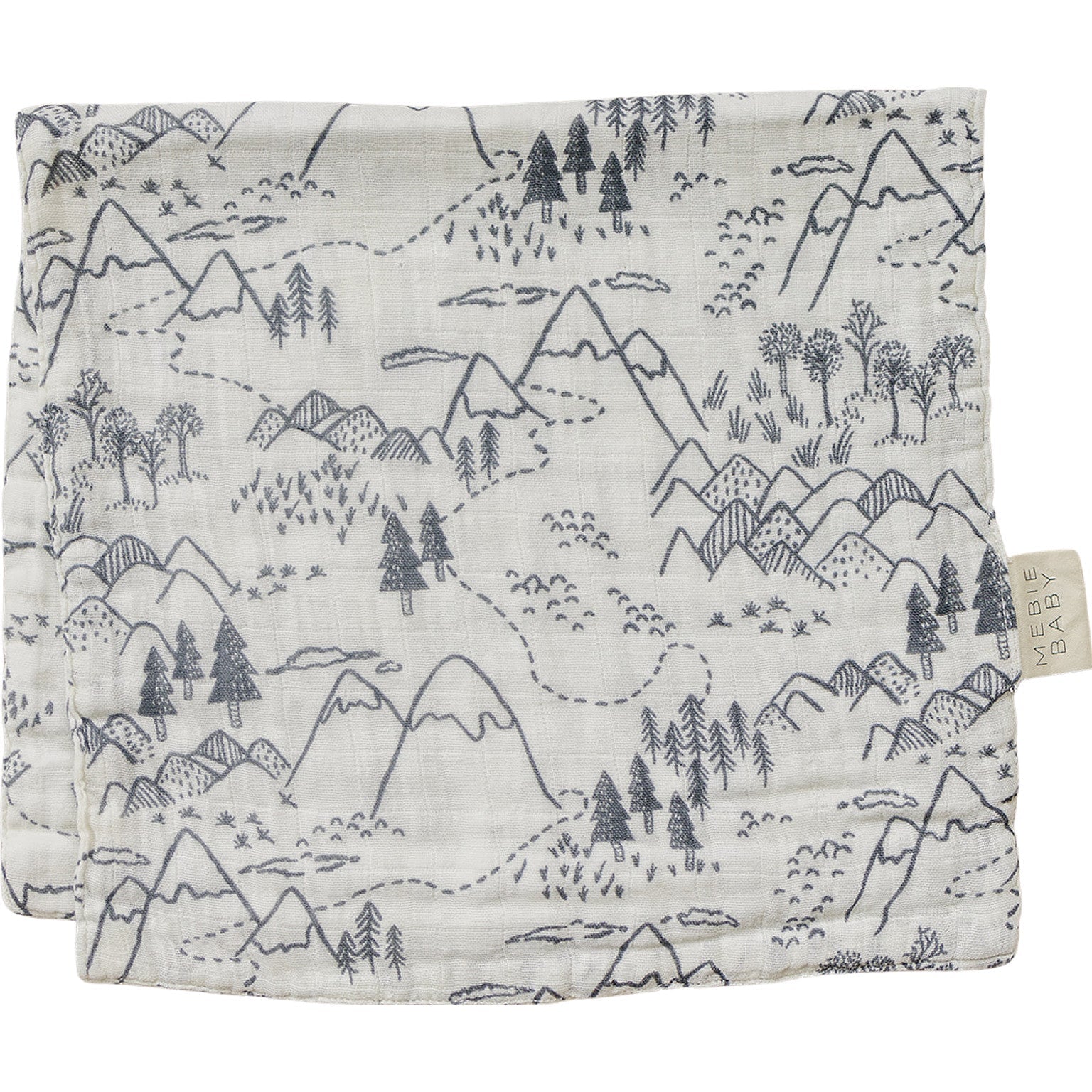 Summit Muslin Burp Cloth - Linens, Adventure, Scarf | Everetts Place