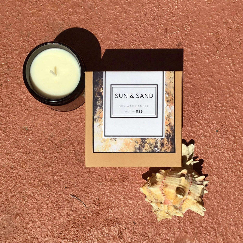 Sun + Sand Soy Wax Candle - Everetts Place: Online Boutique - Diffusers, Oils & Candles