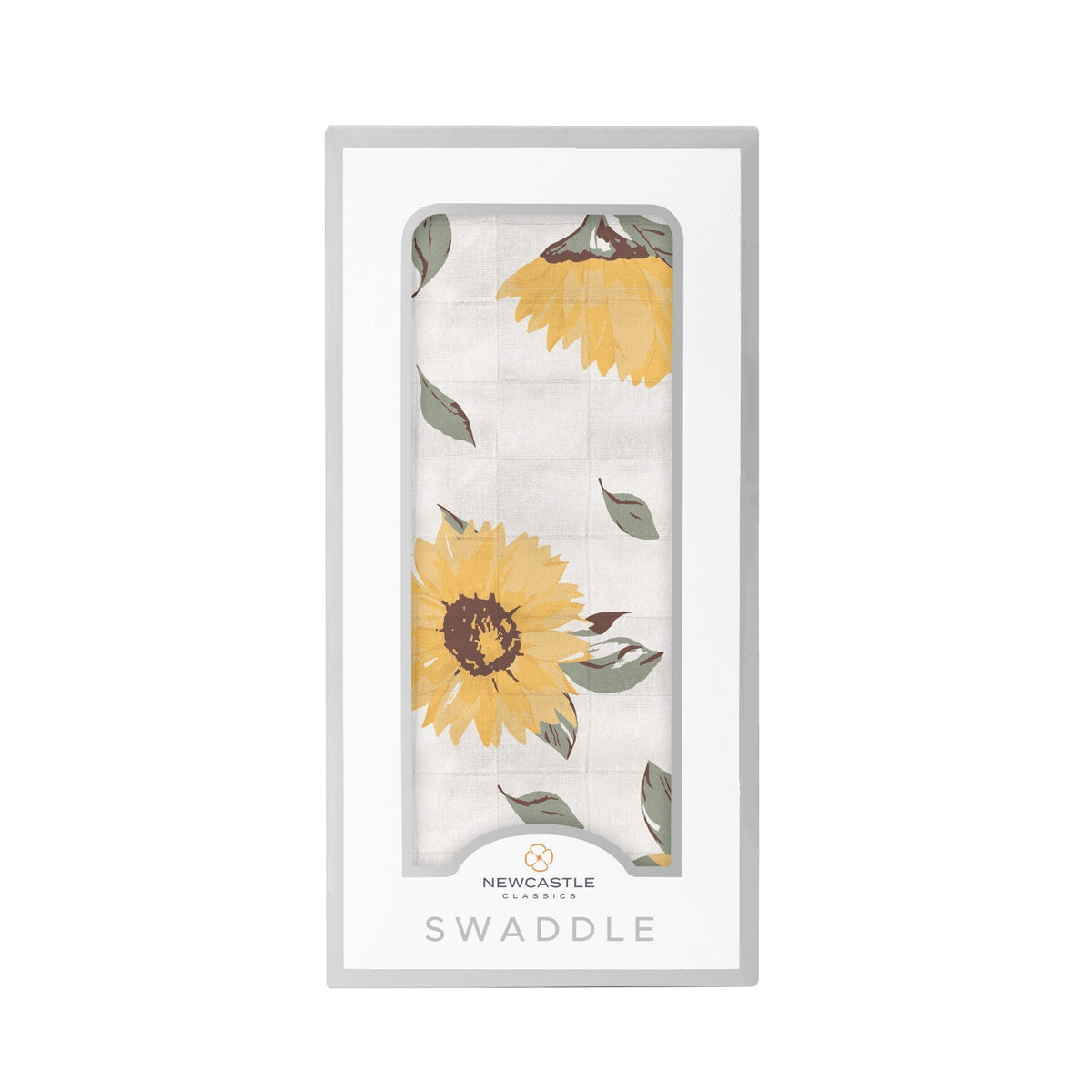 Sunflower Farm Bamboo Swaddle - Paper, Paper Product, Common sunflower, Sunflowers, Daisy family | Everetts Place
