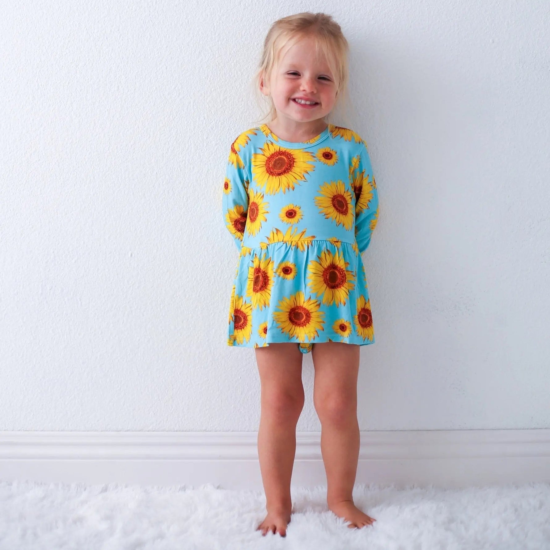 Bestaroo Sunflower Skye Bodysuit Dress - 