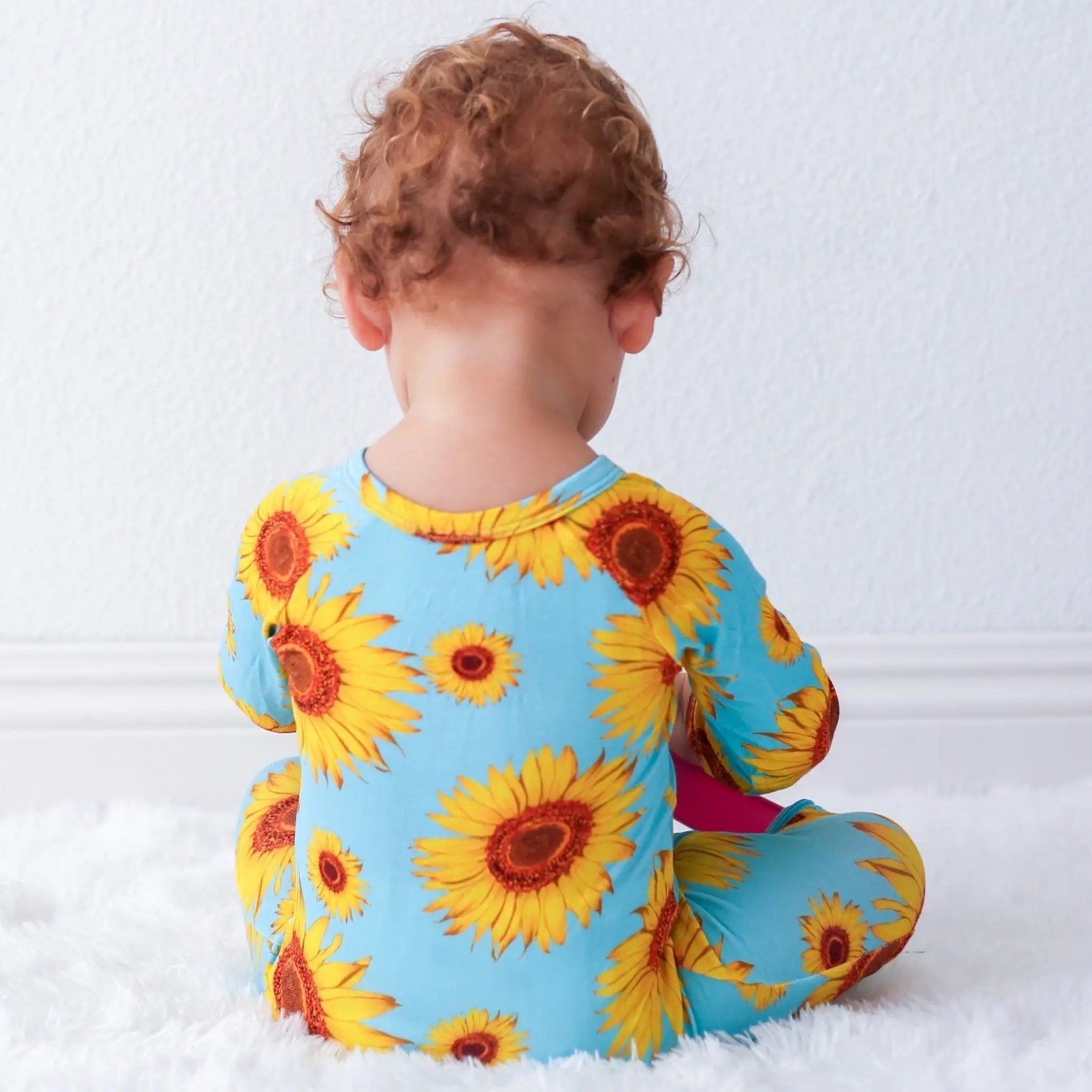 Sunflower Skye Footie - Sleeve, Yellow, Baby & Toddler Clothing, Common sunflower, Child | Everetts Place