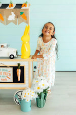 Mila & Rose ® Sunny Bunnies 3/4 Sleeve Pocket Twirl Dress - 