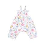 Angel Dear Sunny Coral Reef Fish - Smocked Romper - 
