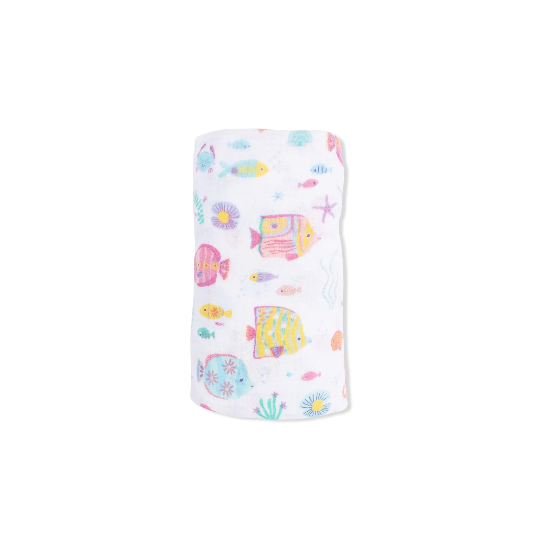 Angel Dear Sunny Coral Reef Fish - Swaddle Blanket - 