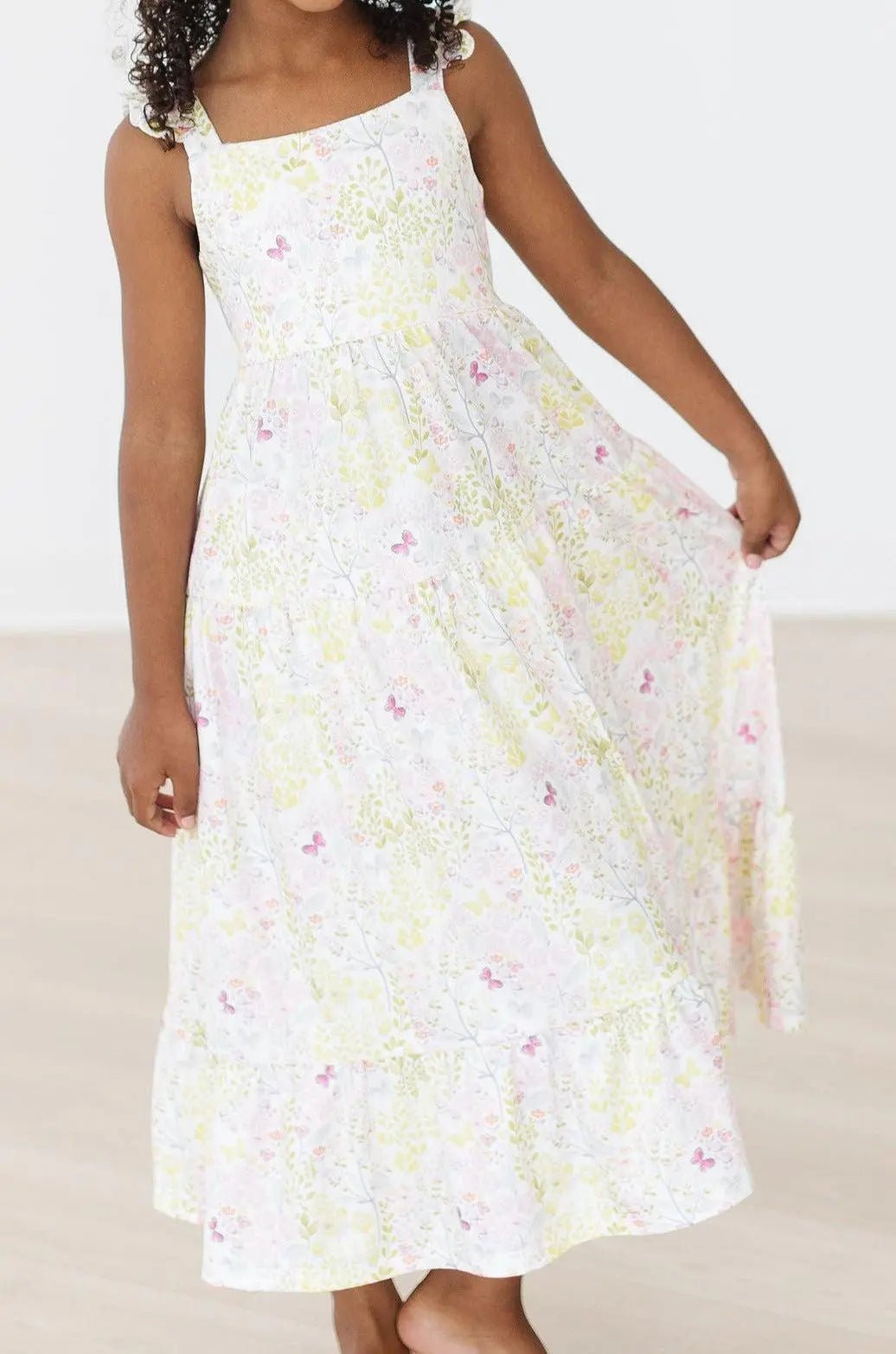 Mila & Rose ® Sunny Days Ruffle Maxi Dress - 