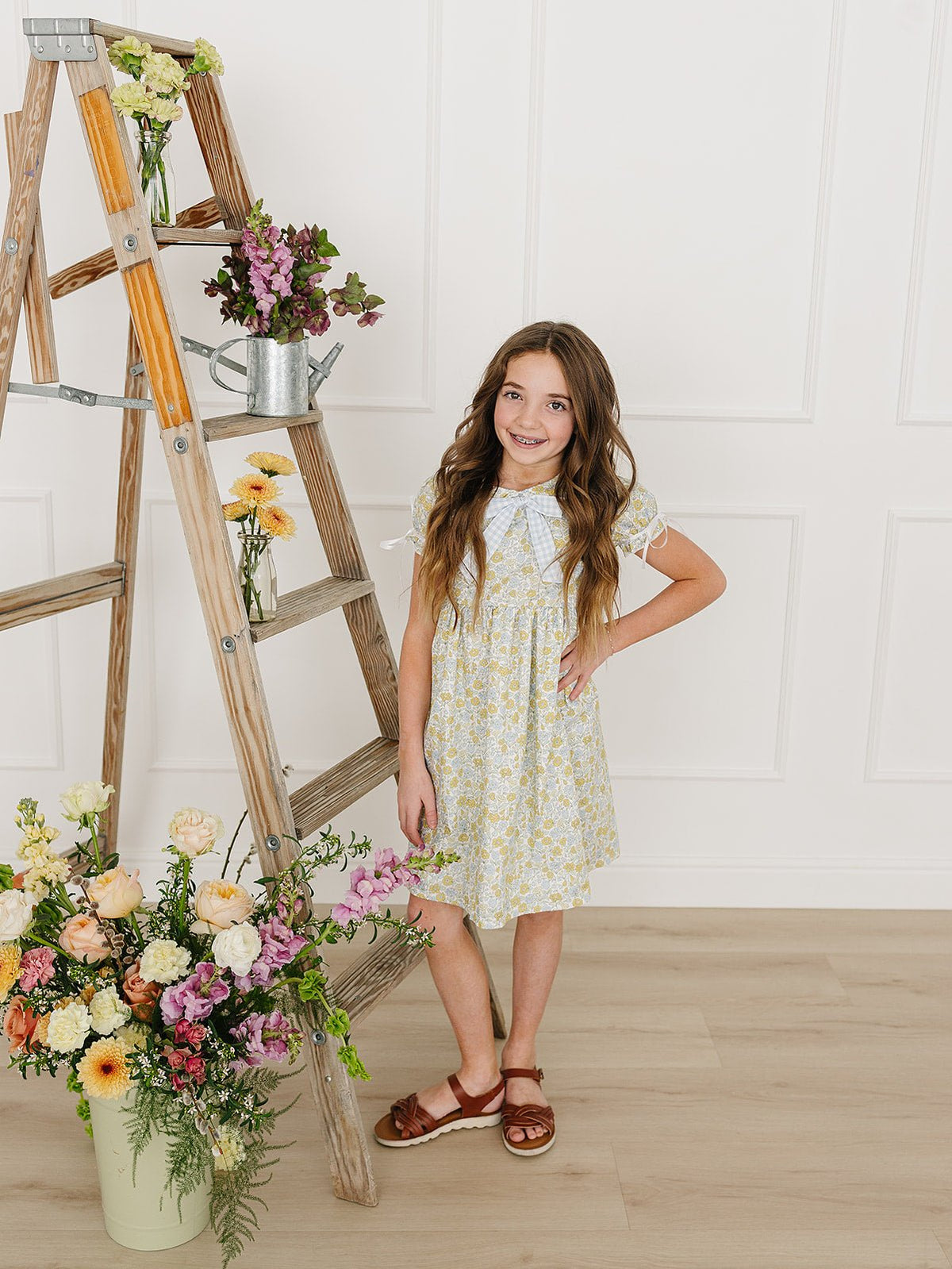 Mebie Baby Sunny Floral Dress - 