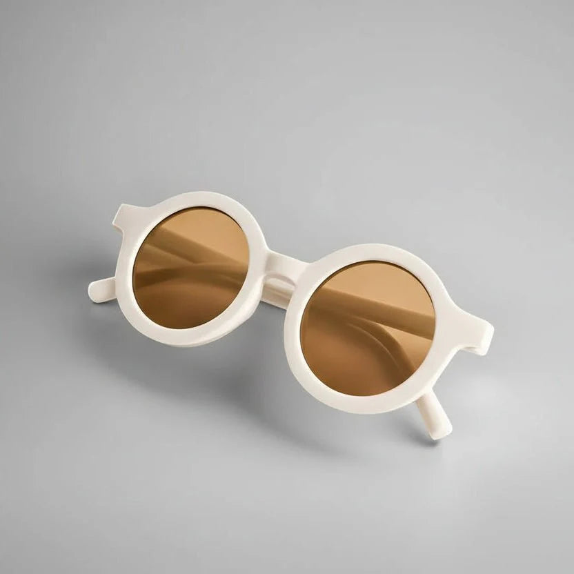 Little Love Bug Co. Sunny May Sunnies, protective baby & toddler sunglasses.