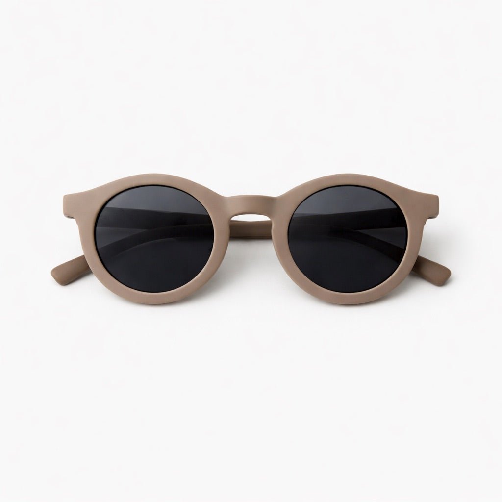 Little Love Bug Co. Sunny May baby sunglasses with UV protection.