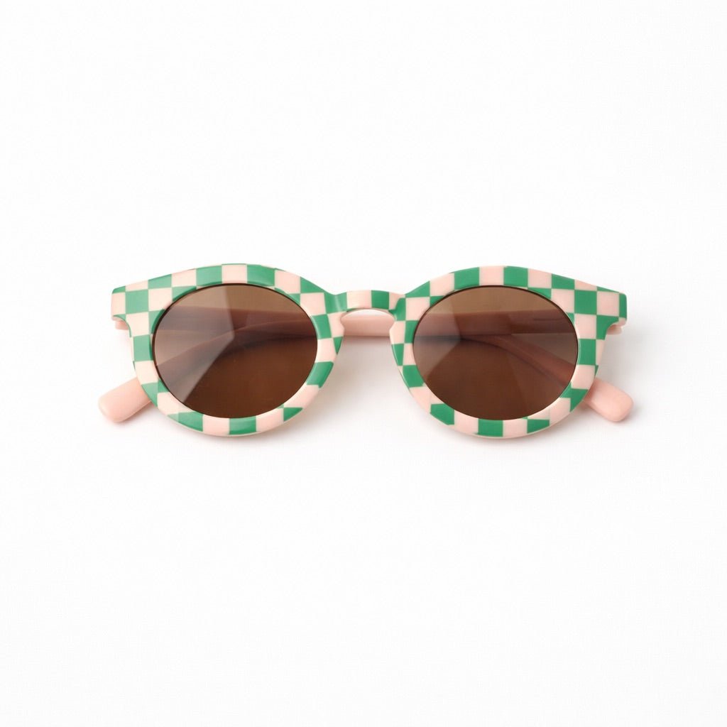 Little Love Bug Co. Sunny May Sunnies: adorable baby sunglasses with UV protection.