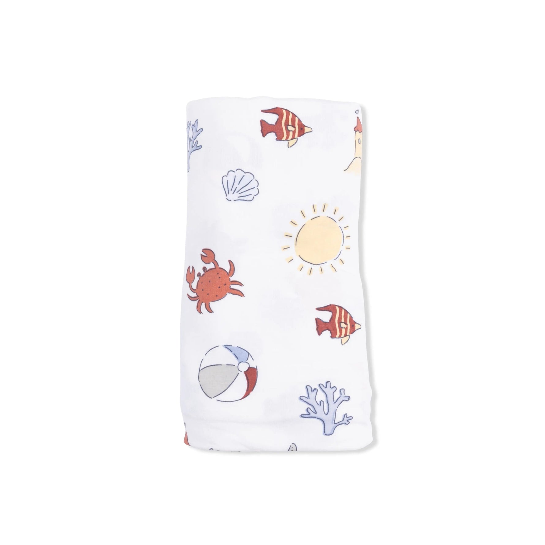 Angel Dear Sunny Sandcastles - Swaddle Blanket - 