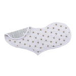 Newcastle Classics Sunrise To Sunset Heart Bibs Soft Bamboo Muslin for Infants and Toddlers - 