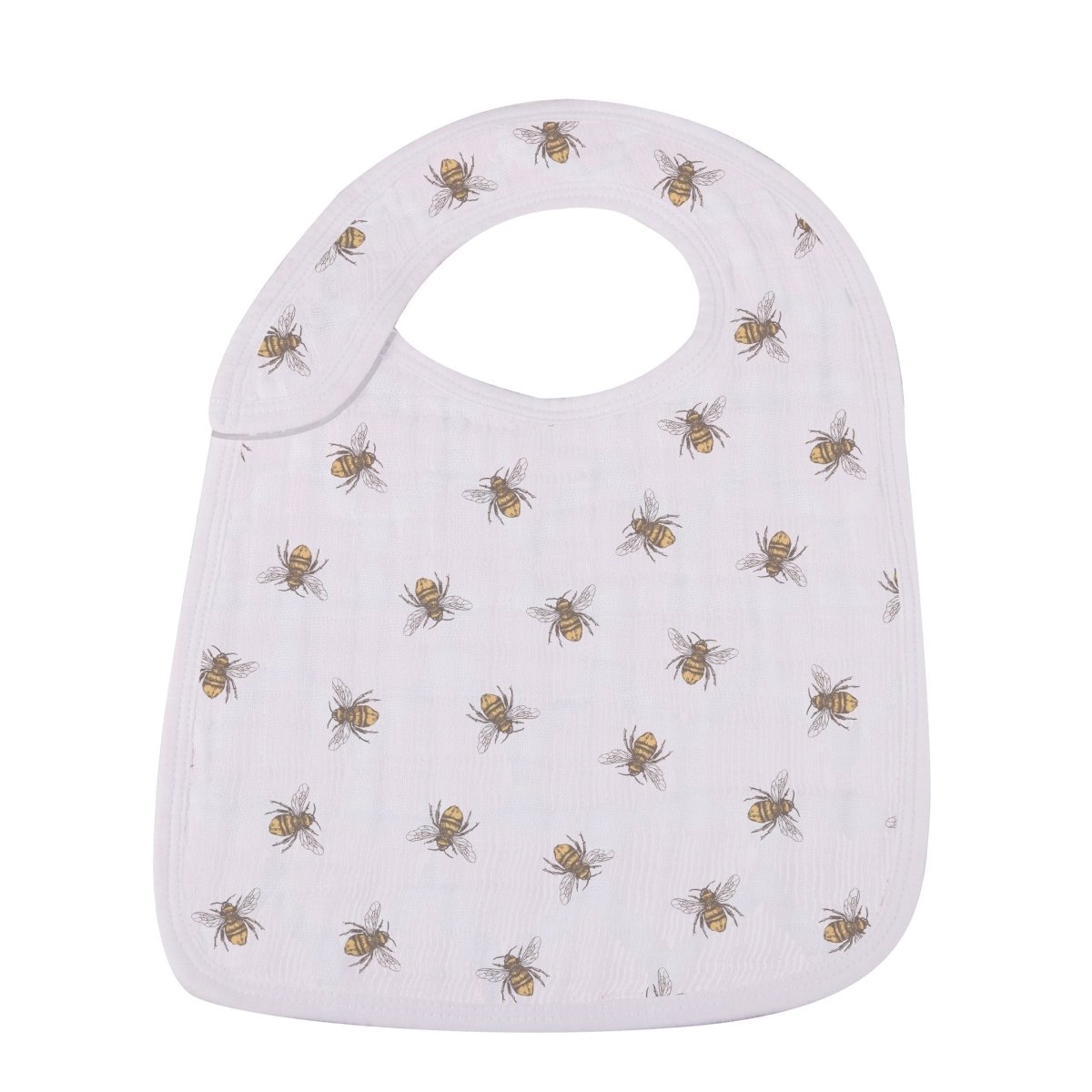 Newcastle Classics Sunrise To Sunset Snap Bibs Soft Bamboo Muslin for Babies and Toddlers - 