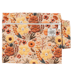 Texas Tushies Sunset Embroidery Mini Wet Bag with Handle for Snacks and Diapers - 