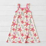 Sunset Leilani Flutter Sleeve Dress by Bestaroo