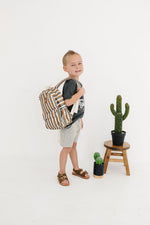 Mebie Baby Sunset Stripes Mini Backpack - 