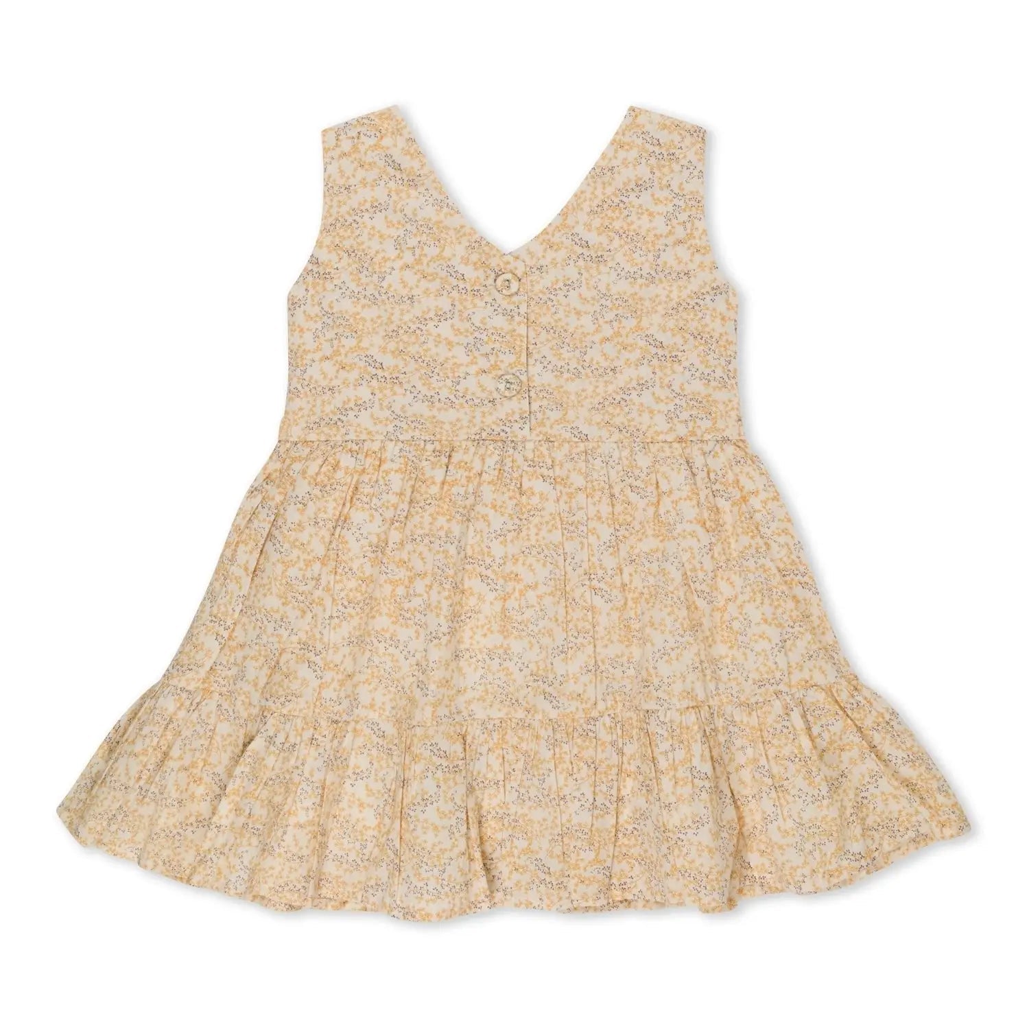 Bestaroo Sunshine Dress With Back Buttons For Spring And Summer Easy Fit - 