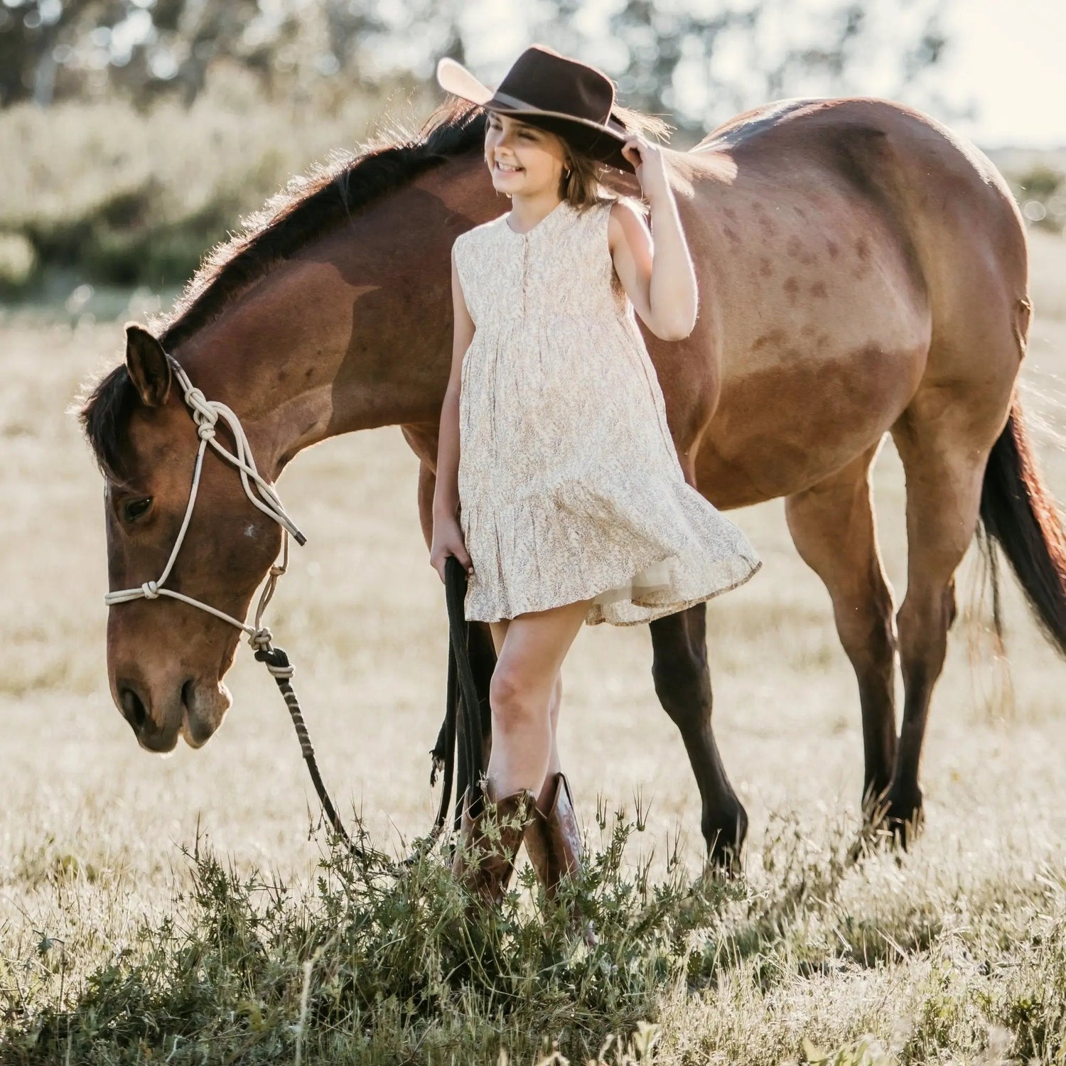 Bestaroo Sunshine Dress With Back Buttons For Spring And Summer Easy Fit - 