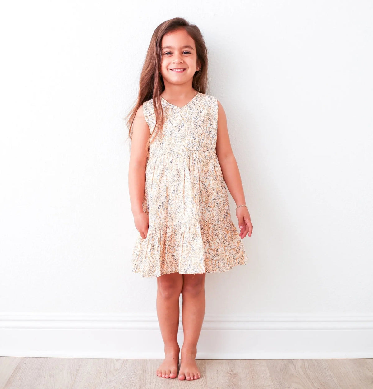 Bestaroo Sunshine Dress With Back Buttons For Spring And Summer Easy Fit - 
