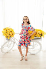 Mila & Rose ® Sunshine Garden Smocked Ruffle Dress - 