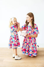 Mila & Rose ® Sunshine Garden Smocked Ruffle Dress - 